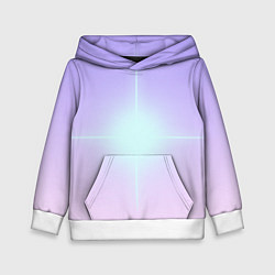 Детская толстовка Свечение белой звезды