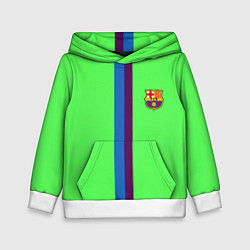 Толстовка-худи детская Barcelona fc sport line, цвет: 3D-белый