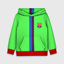 Толстовка-худи детская Barcelona fc sport line, цвет: 3D-красный