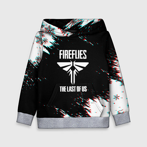 Детская толстовка The Last of Us winter / 3D-Меланж – фото 1