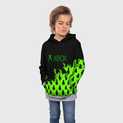Толстовка-худи детская Billie Eilish x Xbox, цвет: 3D-меланж — фото 2