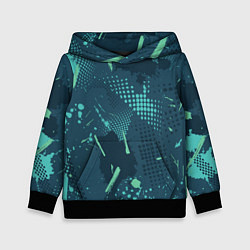 Детская толстовка Яркий абстрактный узор для спорта