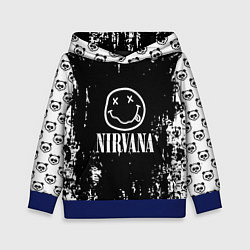 Толстовка-худи детская Nirvana teddy, цвет: 3D-синий