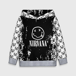 Толстовка-худи детская Nirvana teddy, цвет: 3D-меланж