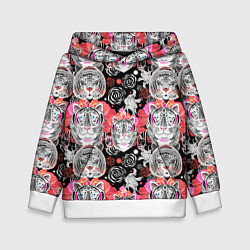 Детская толстовка Тигровый орнамент