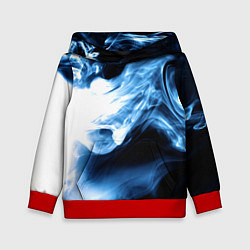 Детская толстовка Дым смок вейпа текстура