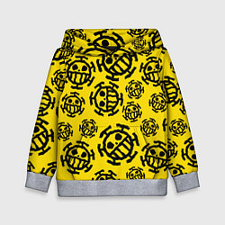 Толстовка-худи детская One Piece Trafalgar Law, цвет: 3D-меланж