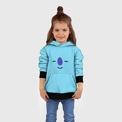 Толстовка-худи детская BT21-Koya, цвет: 3D-черный — фото 2