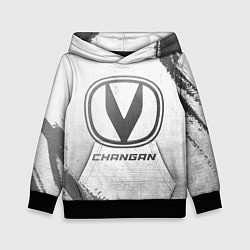 Толстовка-худи детская Changan - white gradient, цвет: 3D-черный