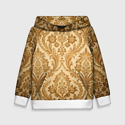 Толстовка-худи детская Обои, цвет: 3D-белый