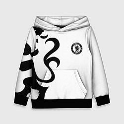 Толстовка-худи детская Chelsea sport fc, цвет: 3D-черный