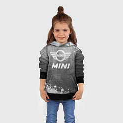 Толстовка-худи детская Mini - grey gradient, цвет: 3D-черный — фото 2