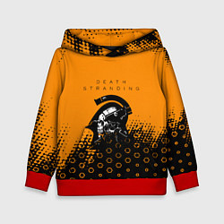 Толстовка-худи детская Death Stranding game studio, цвет: 3D-красный