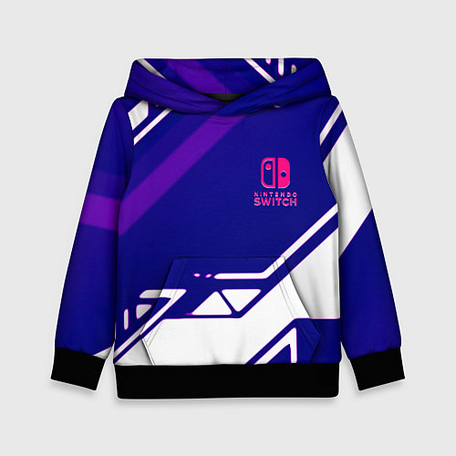 Детская толстовка Нинтендо геометрия киберспорт / 3D-Черный – фото 1