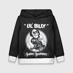 Толстовка-худи детская Lil Billy - Saw, цвет: 3D-белый