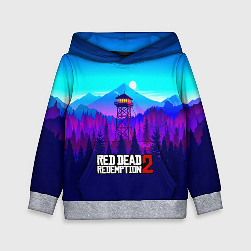 Детская толстовка Red Dead Redemption rockstar / 3D-Меланж – фото 1