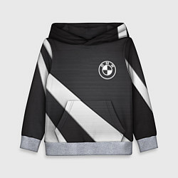 Толстовка-худи детская BMW sport line geometry steel, цвет: 3D-меланж