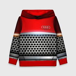 Толстовка-худи детская AUDI metal collection game, цвет: 3D-красный