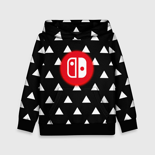 Детская толстовка Нинтендо лёд и пламя краски / 3D-Черный – фото 1