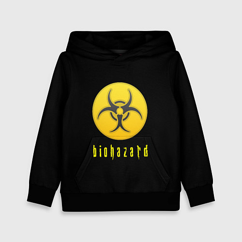 Детская толстовка Resident Evil biohazard / 3D-Черный – фото 1