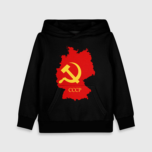 Детская толстовка СССР материк / 3D-Черный – фото 1