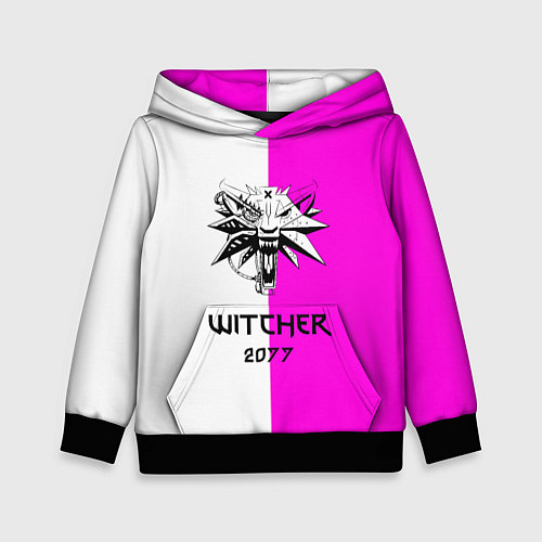 Детская толстовка The Witcher line / 3D-Черный – фото 1