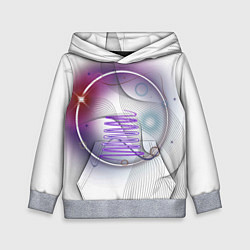 Детская толстовка Абстракция - круг