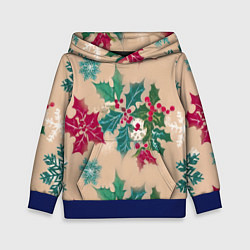 Детская толстовка Новогодний узор