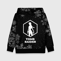 Толстовка-худи детская Снежный Tomb Raider, цвет: 3D-черный