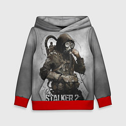 Толстовка-худи детская S t a l k e r 2 Heart of Chornobyl, цвет: 3D-красный