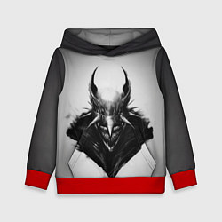 Толстовка-худи детская Batman who laughs, цвет: 3D-красный