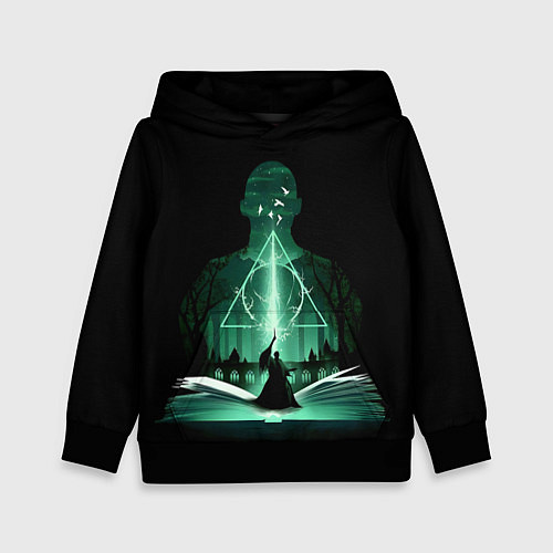 Детская толстовка Лорд Волан-де-Морт / 3D-Черный – фото 1