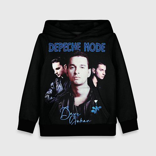 Детская толстовка Dave Gahan of Depeche Mode / 3D-Черный – фото 1
