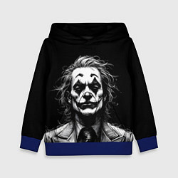 Толстовка-худи детская Joker - clown, цвет: 3D-синий