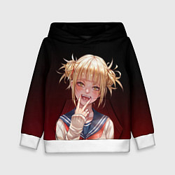 Толстовка-худи детская Himiko Toga league of villains, цвет: 3D-белый