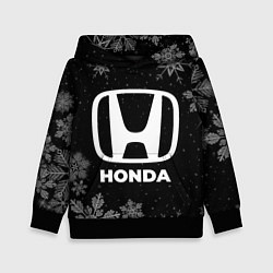 Толстовка-худи детская Снежный Honda, цвет: 3D-черный