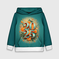 Детская толстовка Мандариновый 2025