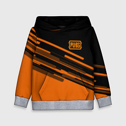 Толстовка-худи детская PUBG geometry line, цвет: 3D-меланж