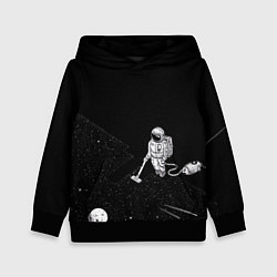 Детская толстовка Космонавт и звезды