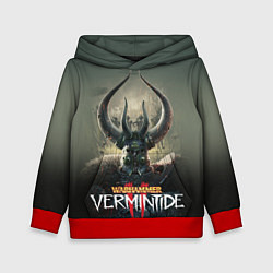 Толстовка-худи детская Warhammer - Vermintide 2, цвет: 3D-красный
