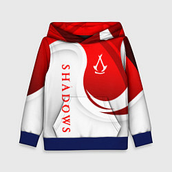 Толстовка-худи детская Assassins creed - shadows, цвет: 3D-синий
