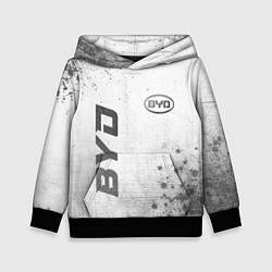 Детская толстовка BYD - white gradient вертикально