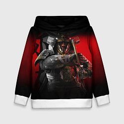 Толстовка-худи детская Ассасинс Крид Тени, цвет: 3D-белый