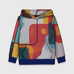 Детская толстовка Абстракция с прямоугольниками