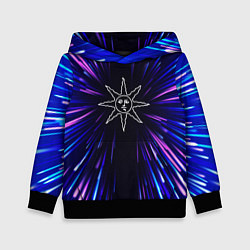 Толстовка-худи детская Dark Souls neon energy, цвет: 3D-черный