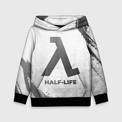 Толстовка-худи детская Half-Life - white gradient, цвет: 3D-черный