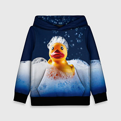 Детская толстовка Резиновая уточка в мыльной пене