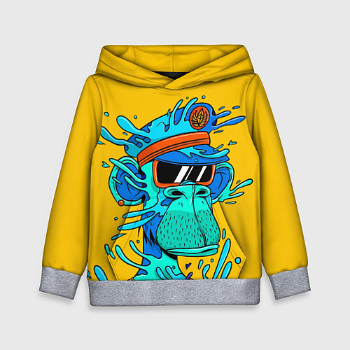 Детская толстовка NFT water ape / 3D-Меланж – фото 1