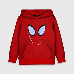 Детская толстовка Человек паук глаза питера
