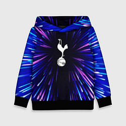 Толстовка-худи детская Tottenham neon energy, цвет: 3D-черный